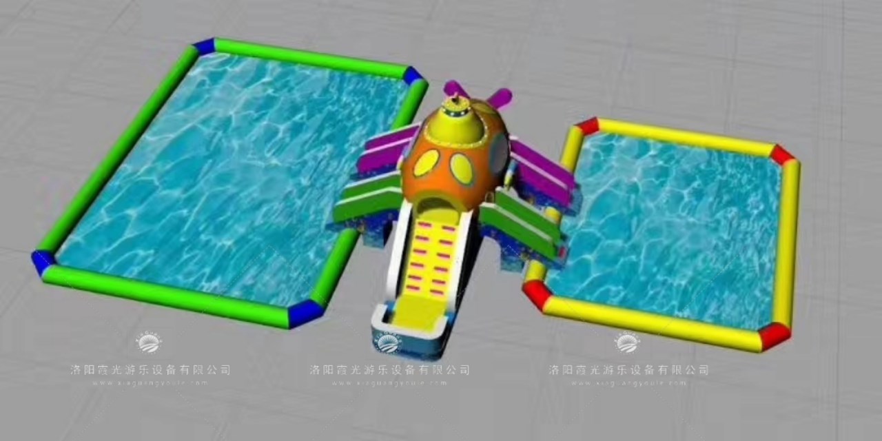 唐山深海潜艇儿童乐园充气游泳池